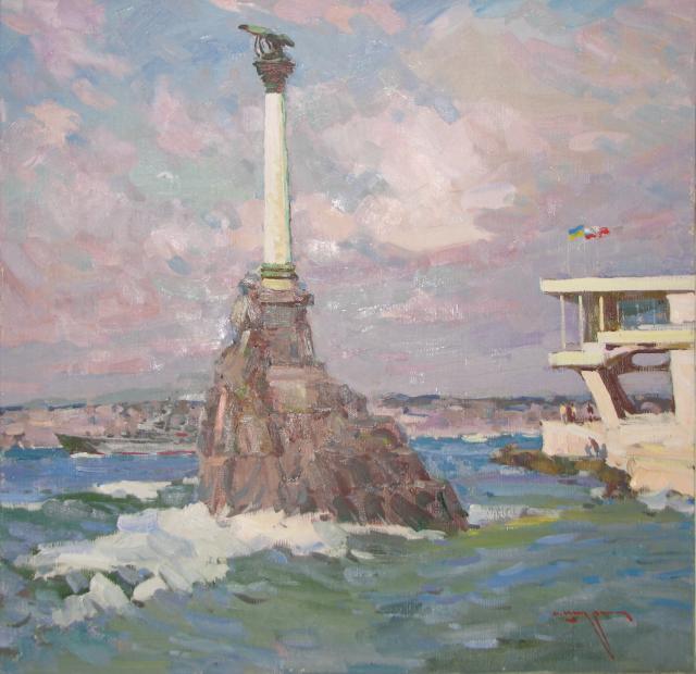 Памятник затопленным кораблям, 2010 г.